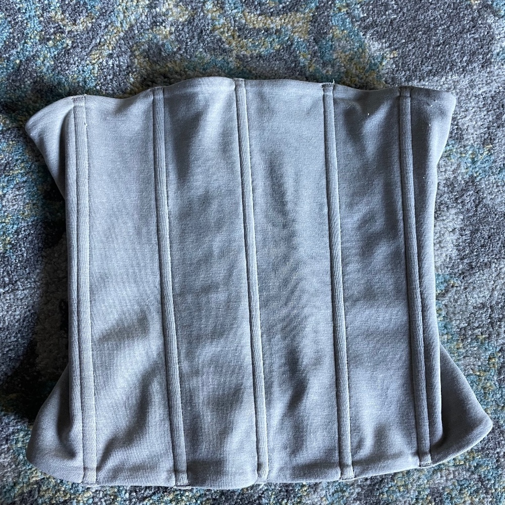 Skims Corset, Light Grey, Size Medium